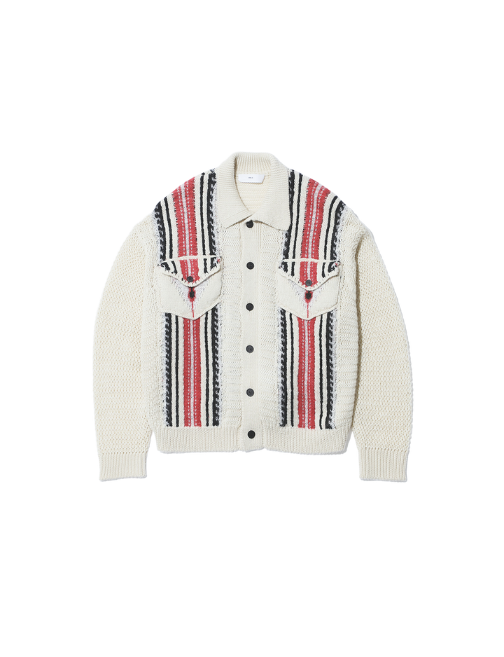 MESH KNIT JACKET