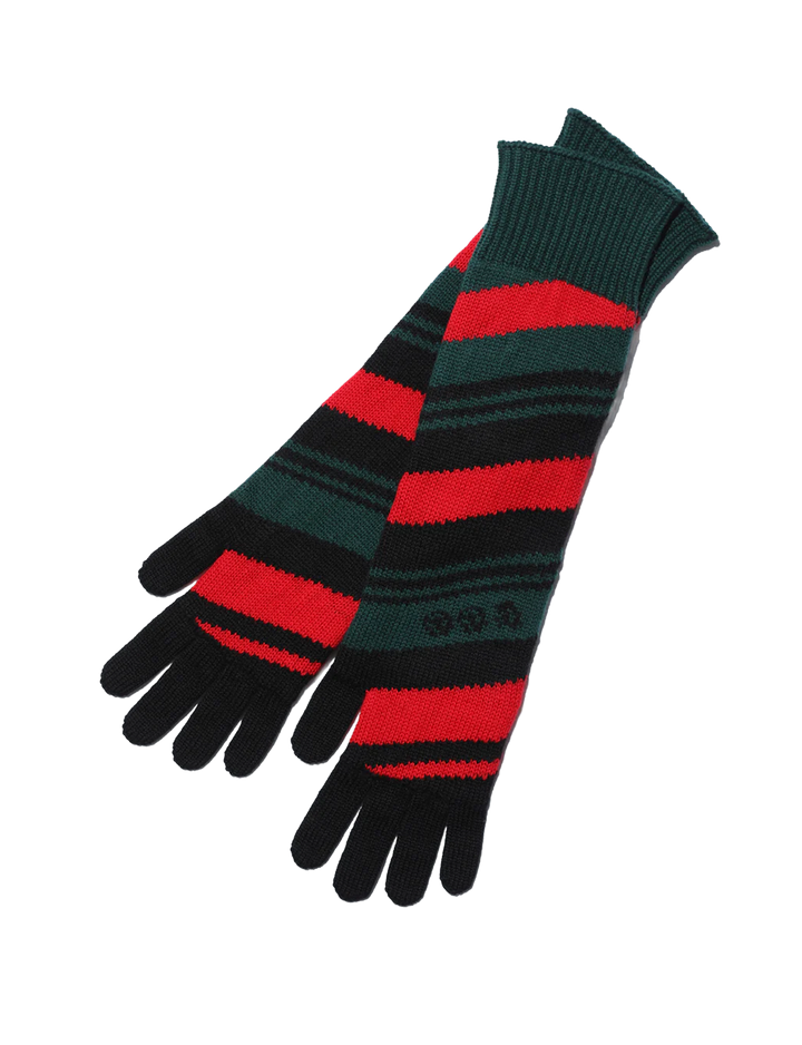 REGIMENTAL KNIT GLOVES