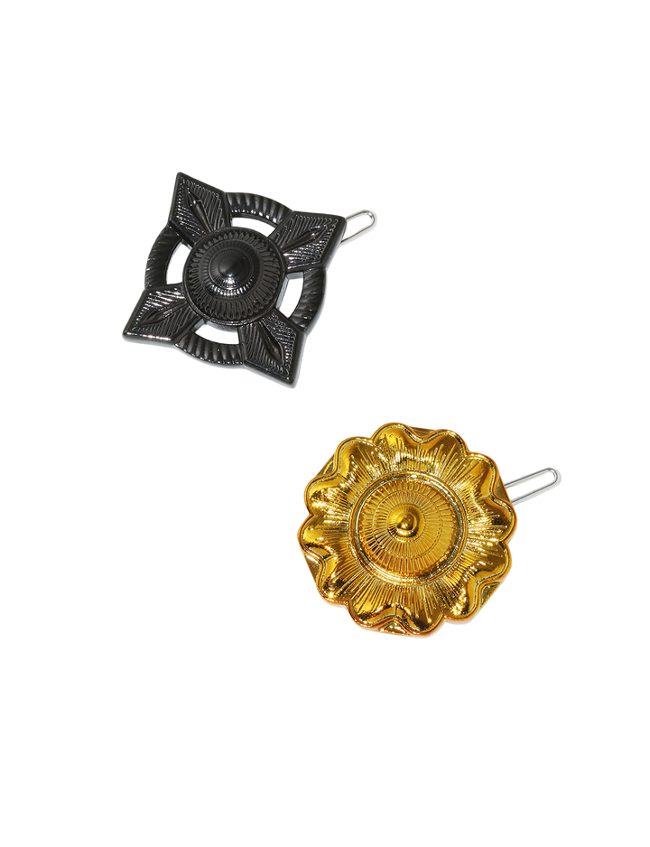 CONCHO HAIR PIN SET