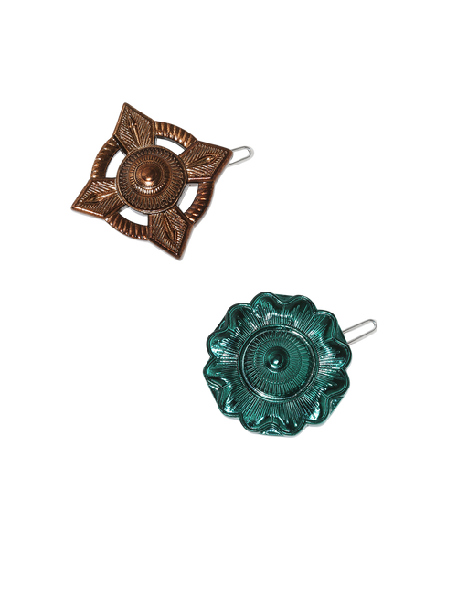TOGA TOO ー CONCHO HAIR PIN SET – Stactile
