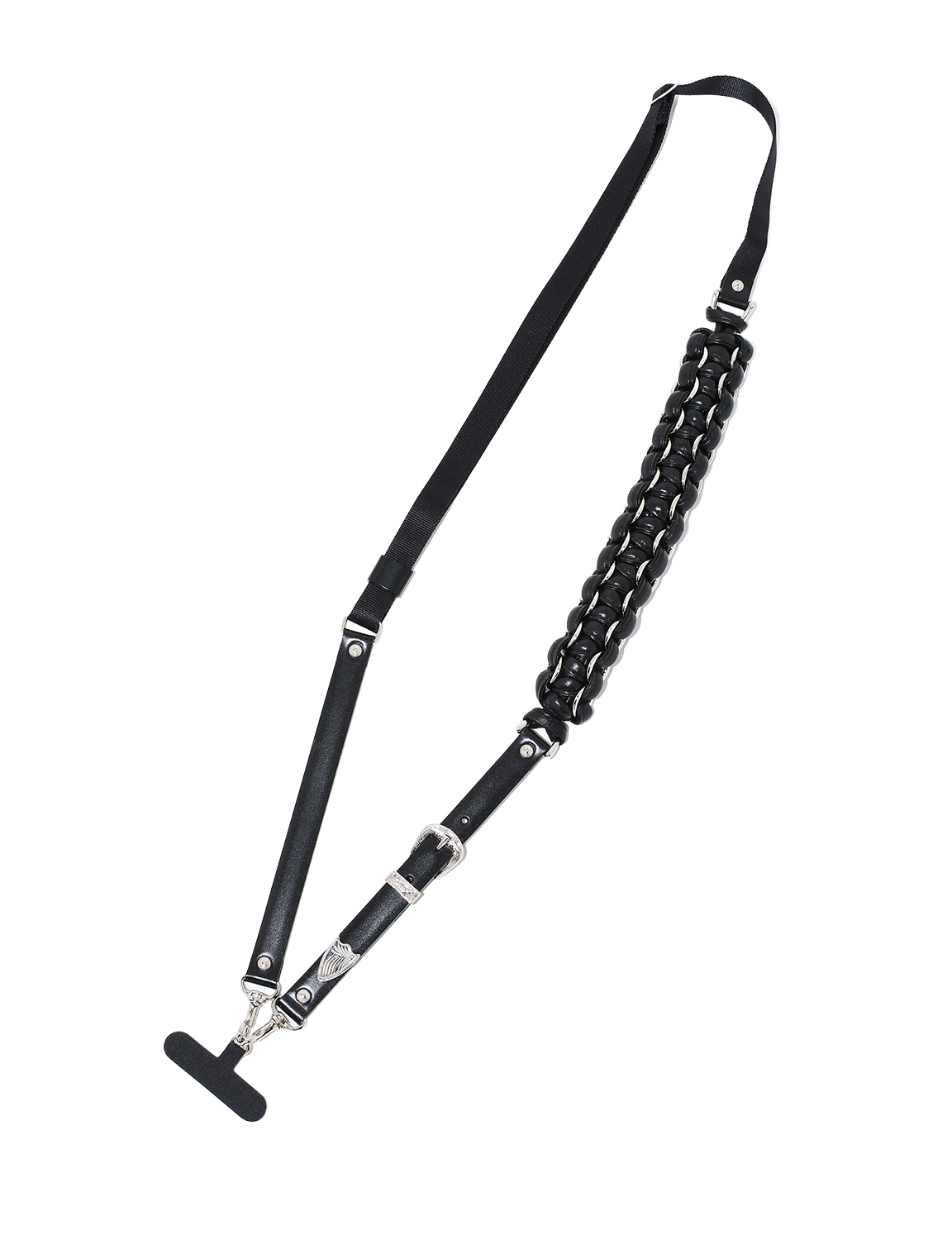 TOGA TOO Leather braid phone strap 