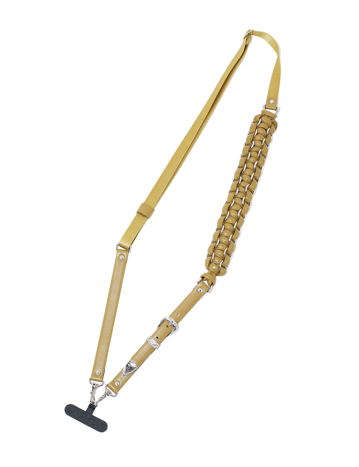 TOGA TOO Leather braid phone strap 