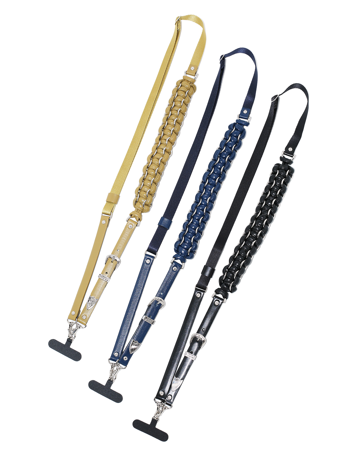 LEATHER BRAID PHONE STRAP