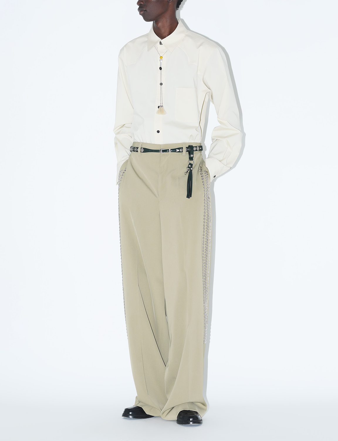HIGH TWIST KERSEY PANTS