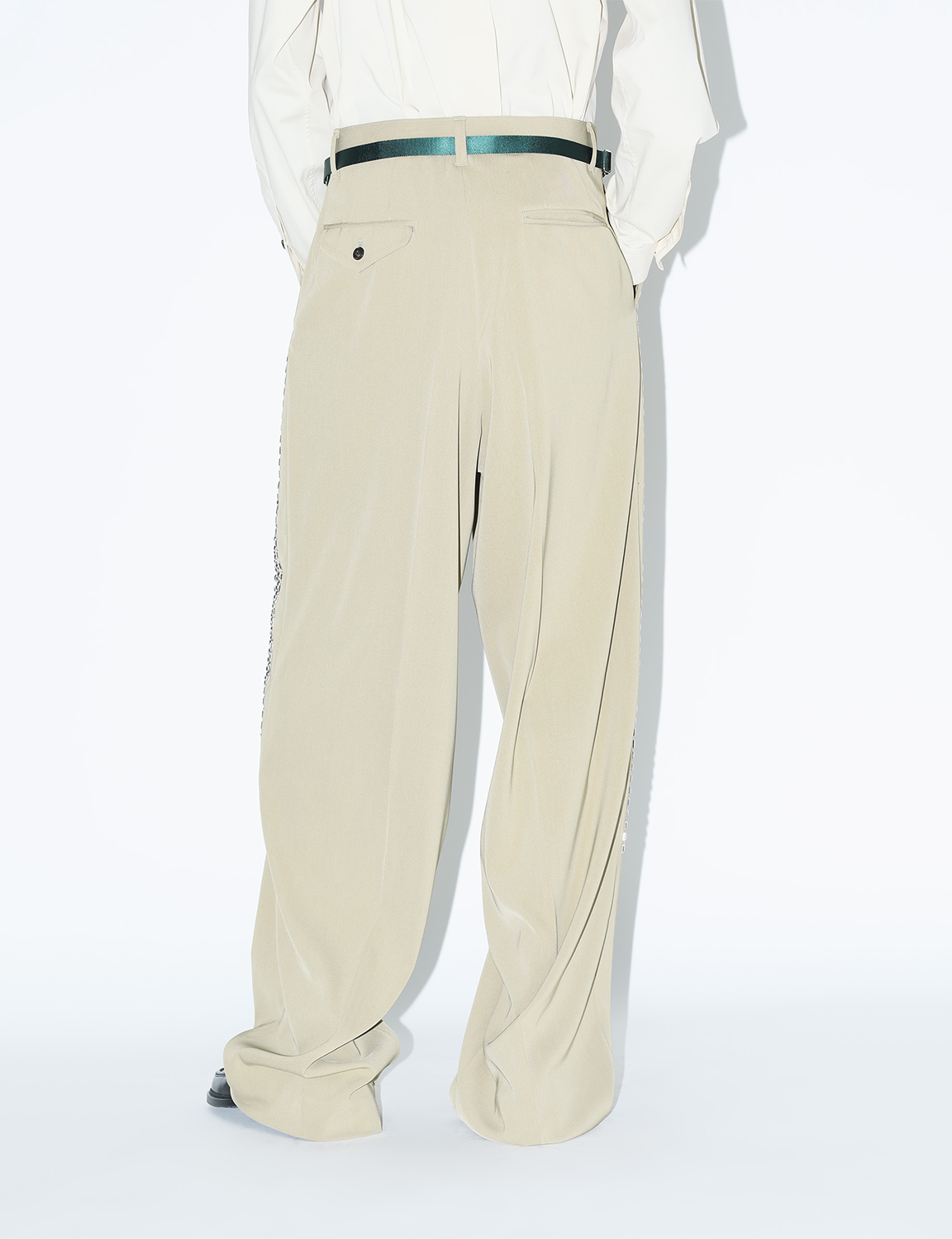 HIGH TWIST KERSEY PANTS