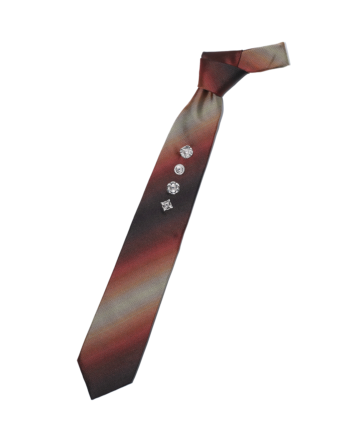 TOGA TOO METAL CONCHO TIE ORANGE