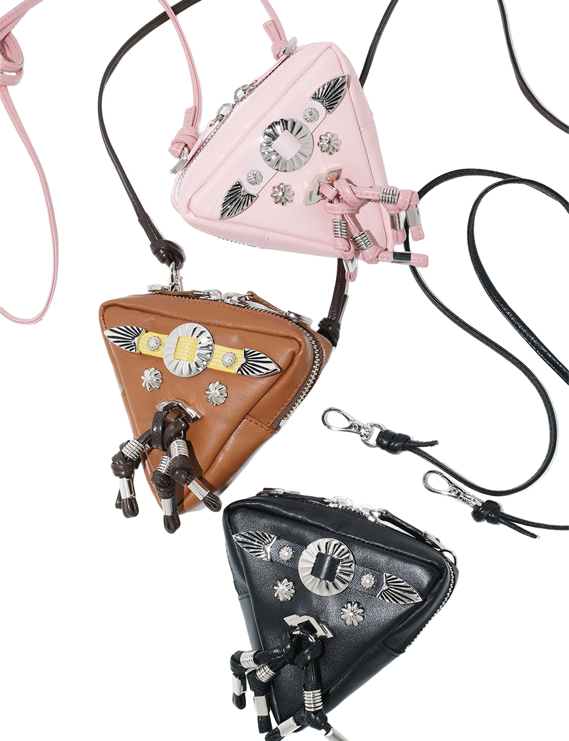 TRIANGLE SHOULDER POUCH