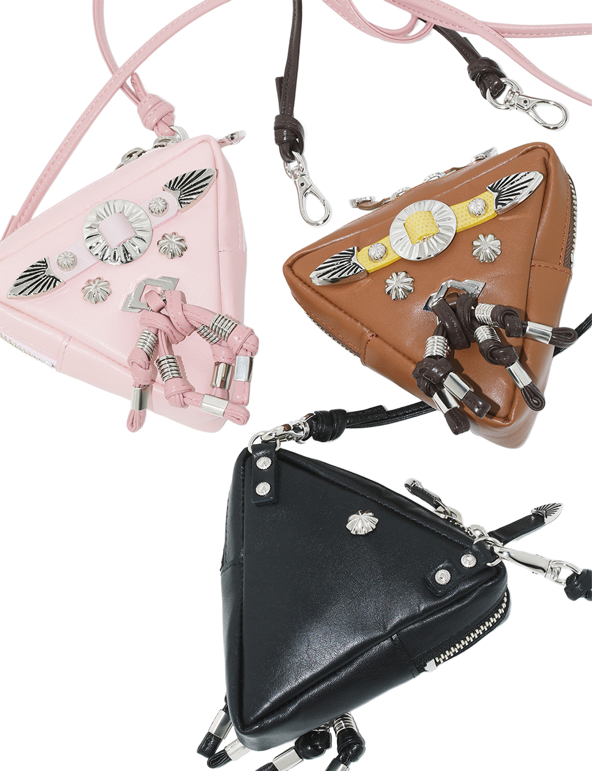 TRIANGLE SHOULDER POUCH