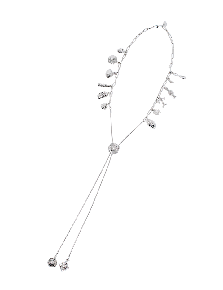 METAL MOTIF LOOP TIE