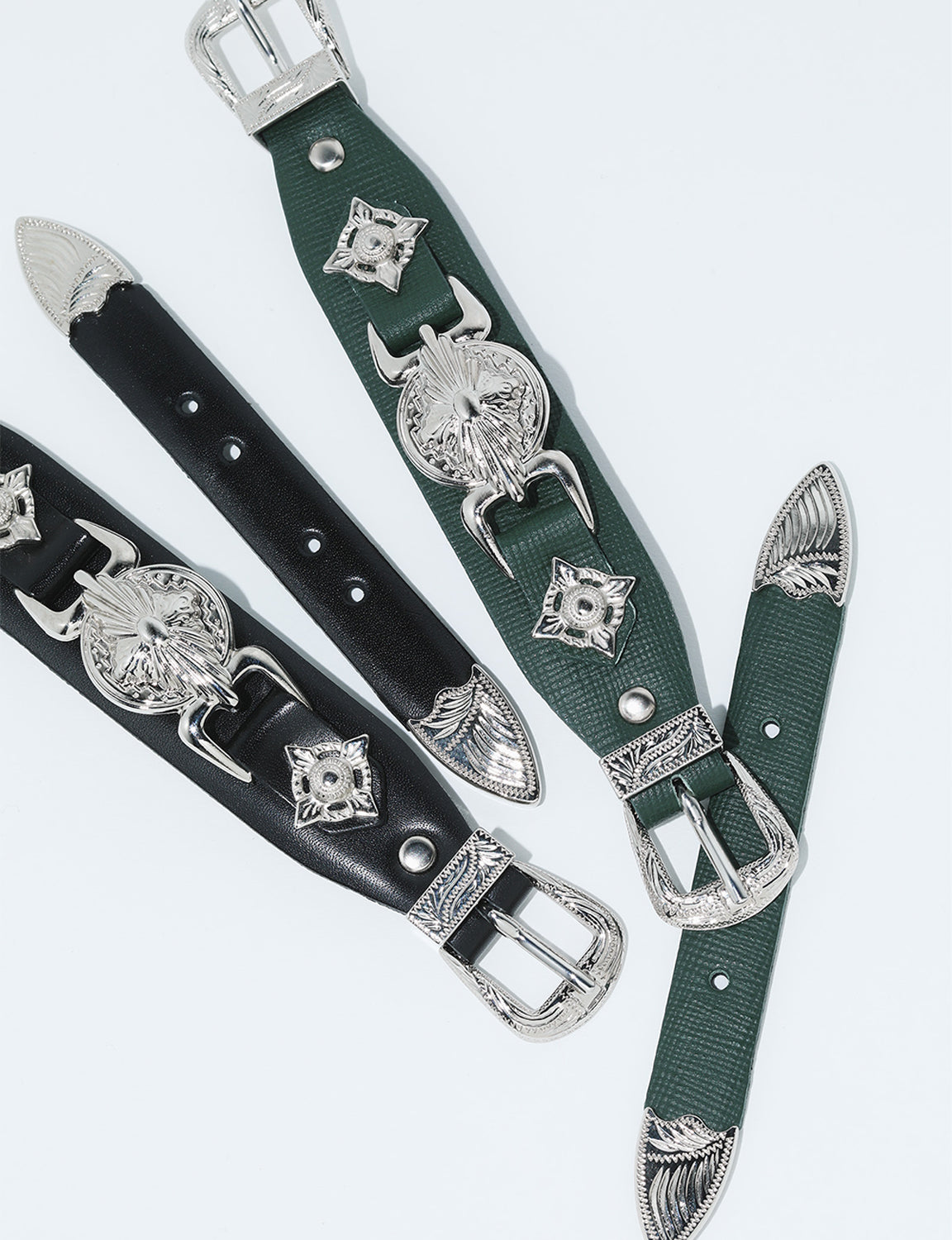 TOGA TOO（トーガ・トゥー）DOUBLE BUCKLE CONCHO BANGLE – Stactile
