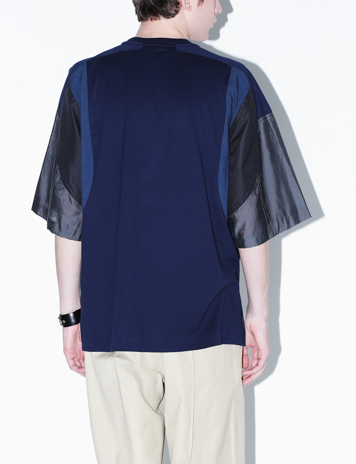 COTTON TAFFETA T-SHIRT